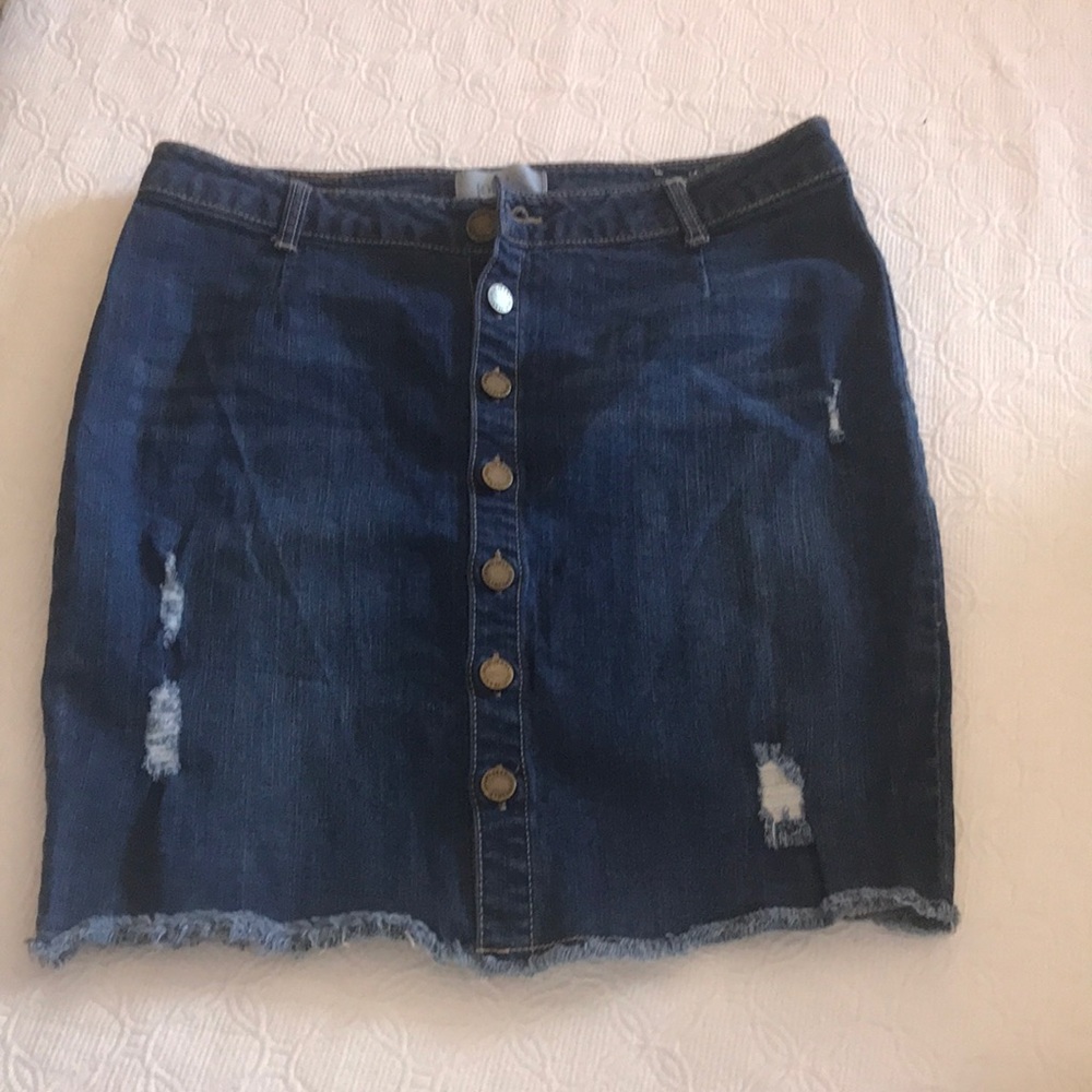 Jean skirt